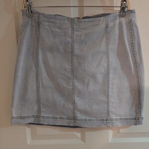 Wild Fable Light Blue Denim Mini Skirt